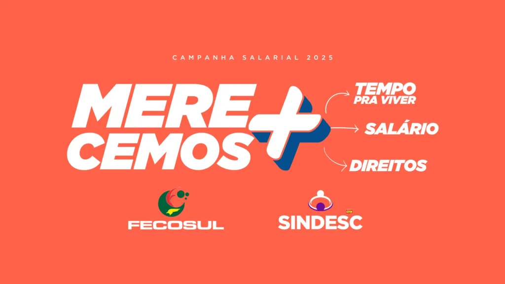 Campanha salarial 2025: primeira reunião de negociação será no dia 12