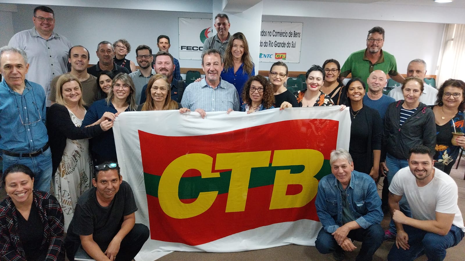 Direção da CTB RS faz balanço do ano e projeta lutas de 2024