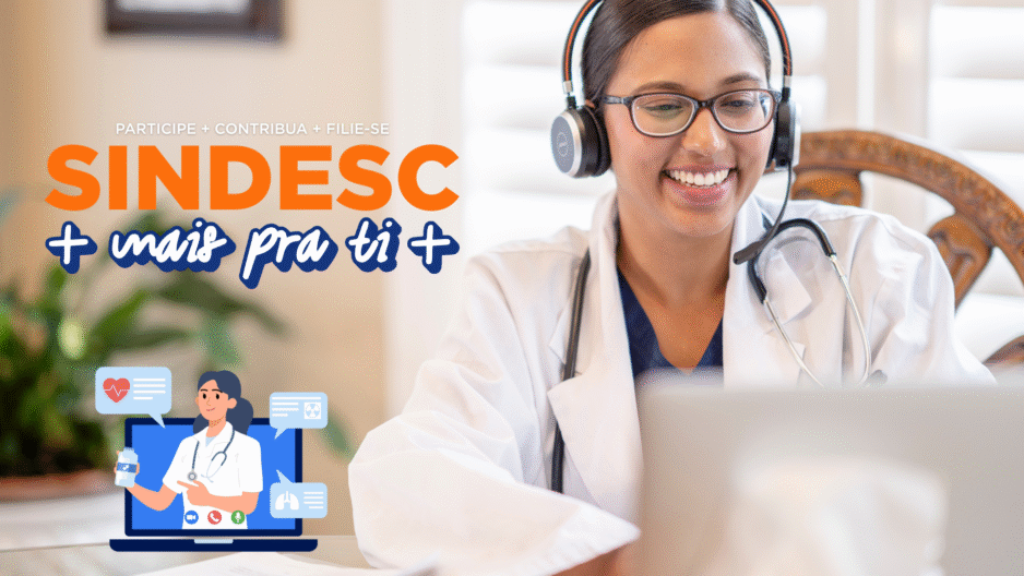 SINDESC lança serviço de Telemedicina gratuito para trabalhadores da contabilidade no RS